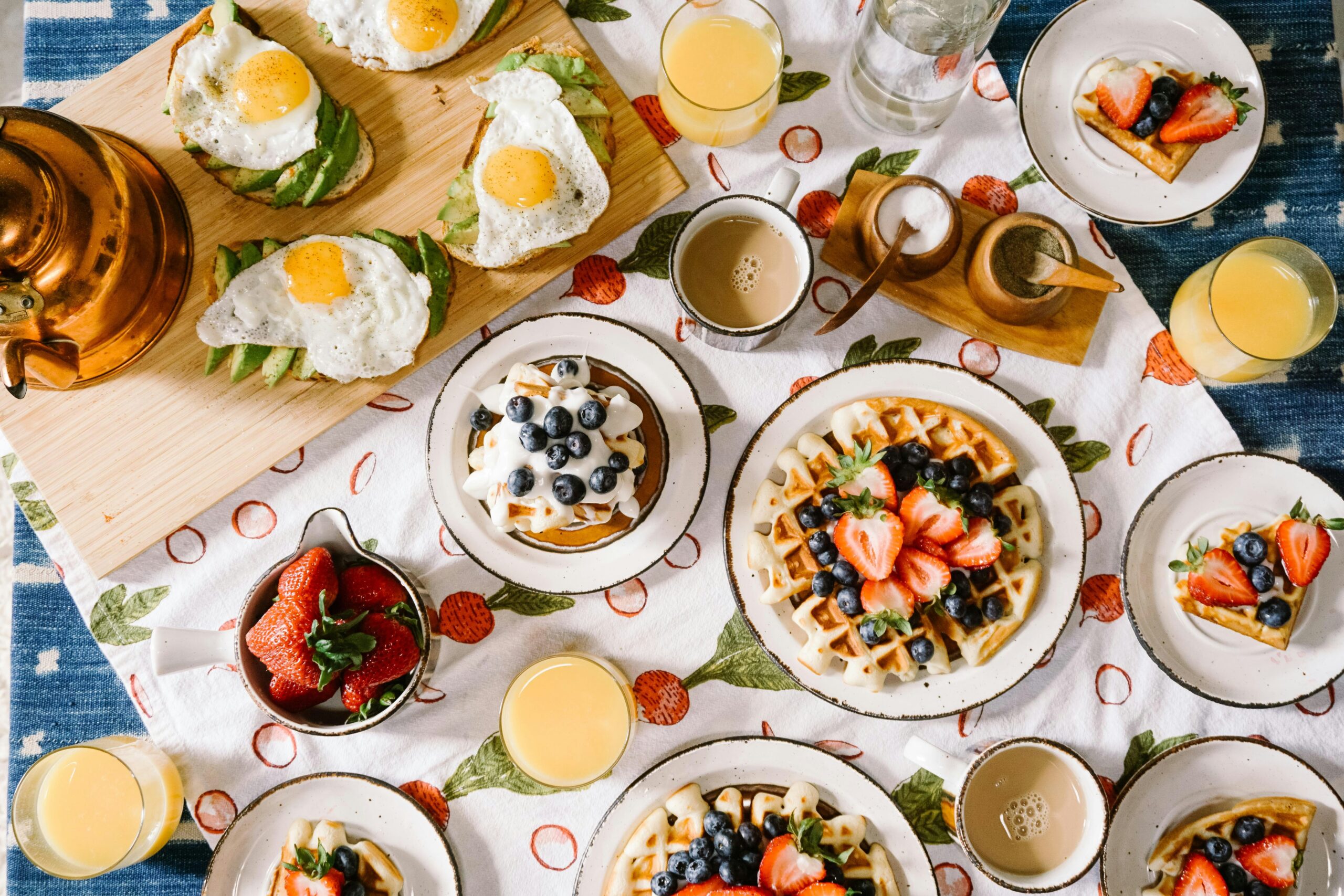 Frühstück am Hochzeitstag